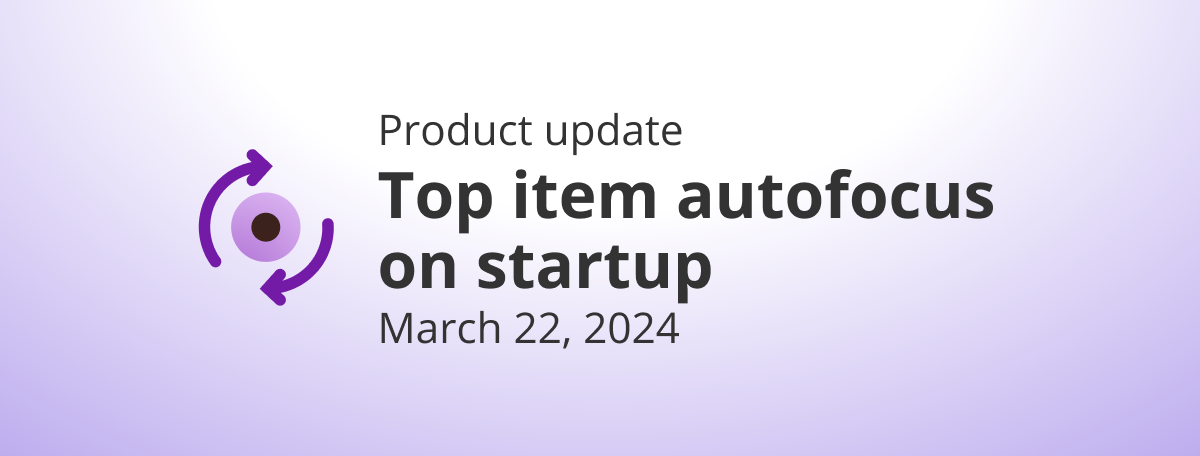 product update march 22